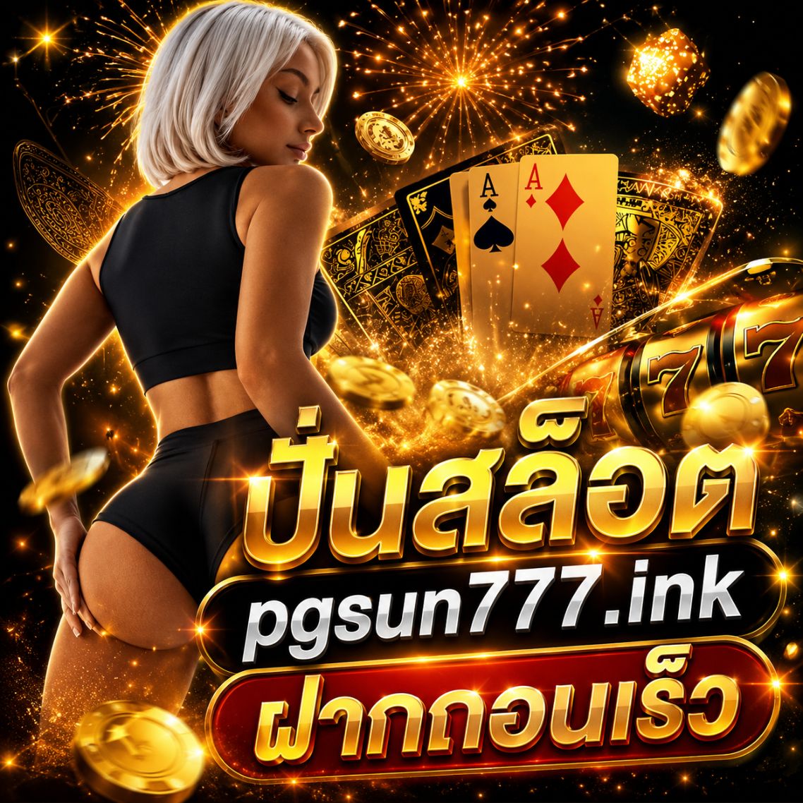 ปั่นสล็อต pgsun777.ink ฝากถอนเร็ว ระบบทันสมัยใช้งานง่าย